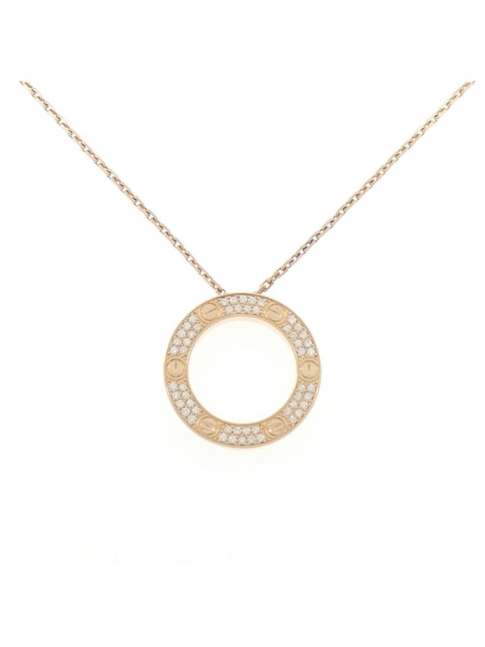 Cartier Love Necklace Pink